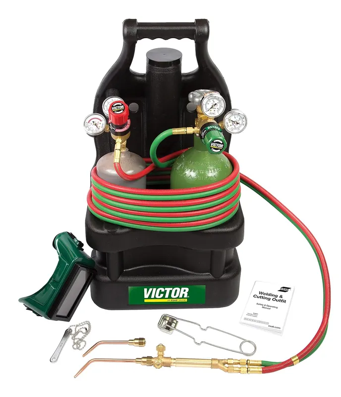 ESAB 0384-0946 Victor G150-J-Pt Tote with Tanks