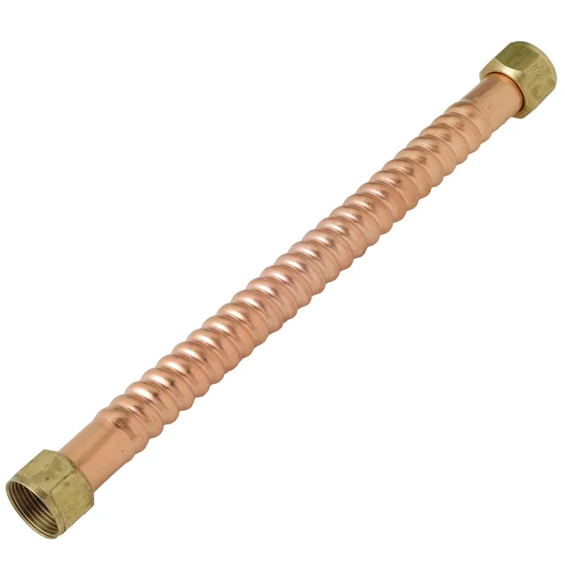 Brasscraft WB00-24N Water Heater Connector 3/4 inches x 3/4 inches 24 inches L