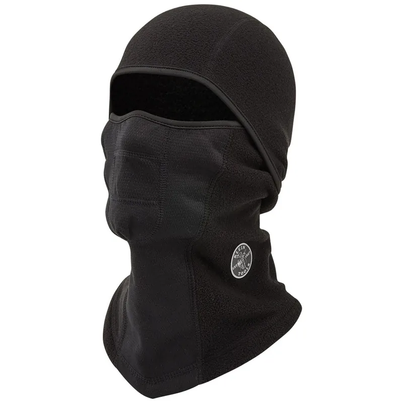 Klein Tools 60132-3 Windproof Hinged Balaclava Black