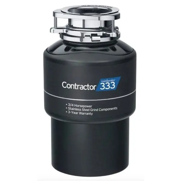 IN-SINK-ERATOR 79060-ISE Contractor 333 Garbage Disposal 3/4 HP