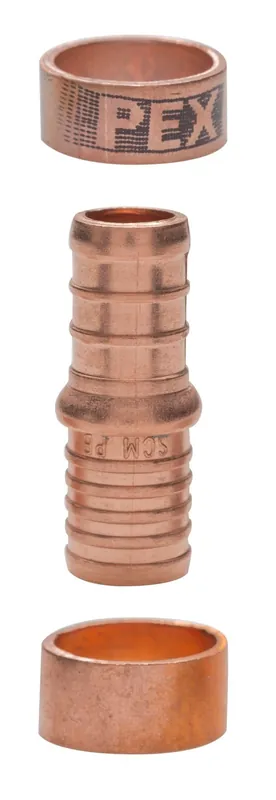 Sioux Chief 645X2GPK2 Coupling Str Coupling 1/2in Copper Dom