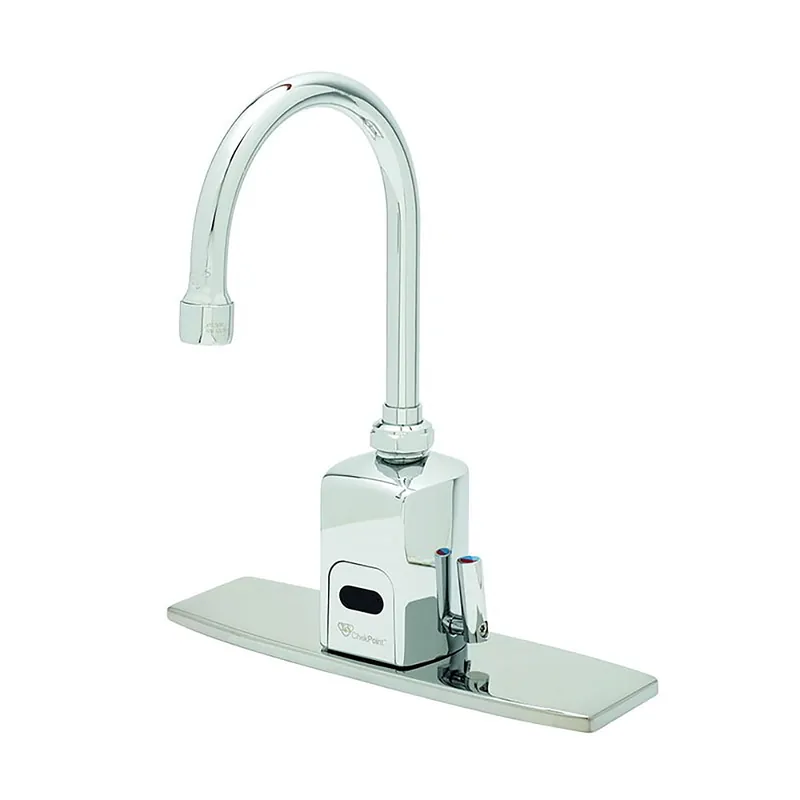 T&S Brass EC-3130-8DP ChekPoint Above-Deck Electronics Faucet 2.2 GPM