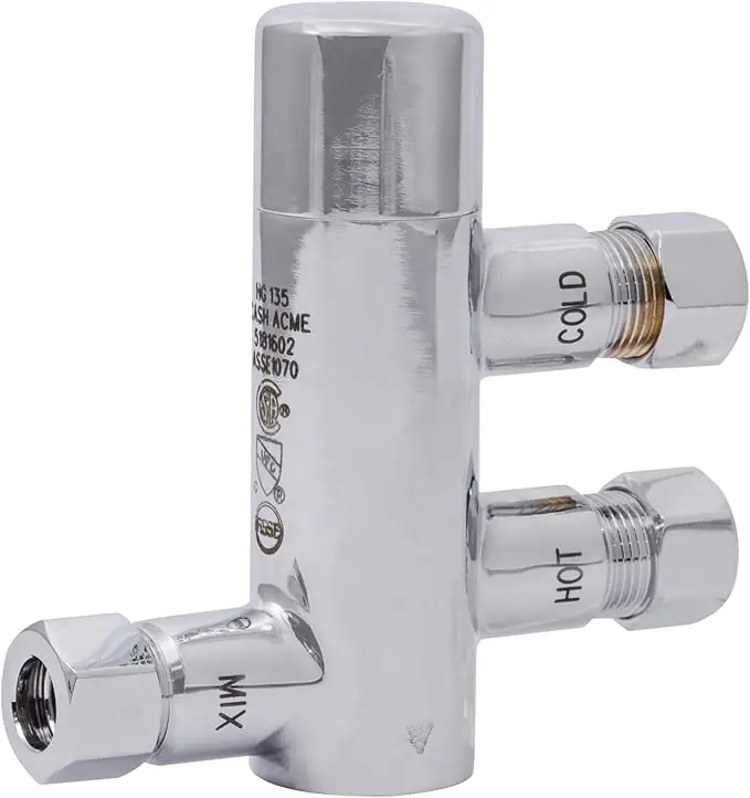 Reliance Worldwide Corporation 25686 Cash Acme 3/8 Inch HG135 Thermostatic Mixing Valve
