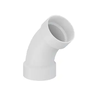 Tigre 36-6562 6 Inches Solvent Weld 45 Degree Elbow SDR35