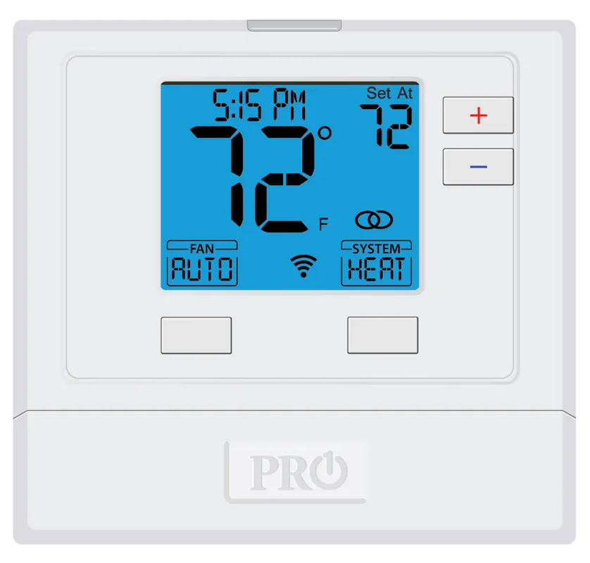 Rheem T721I Ruud Pro1 Programmable WiFi Thermostat 24 Volt