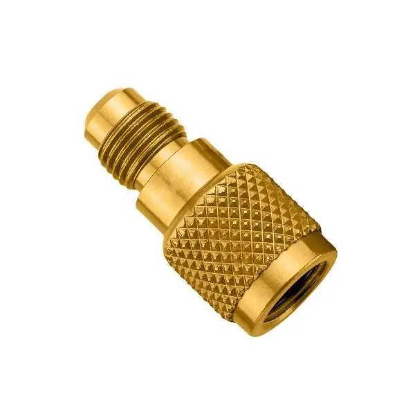 JB Industries LC-4 Liquid Charging Adapter Brass Gold