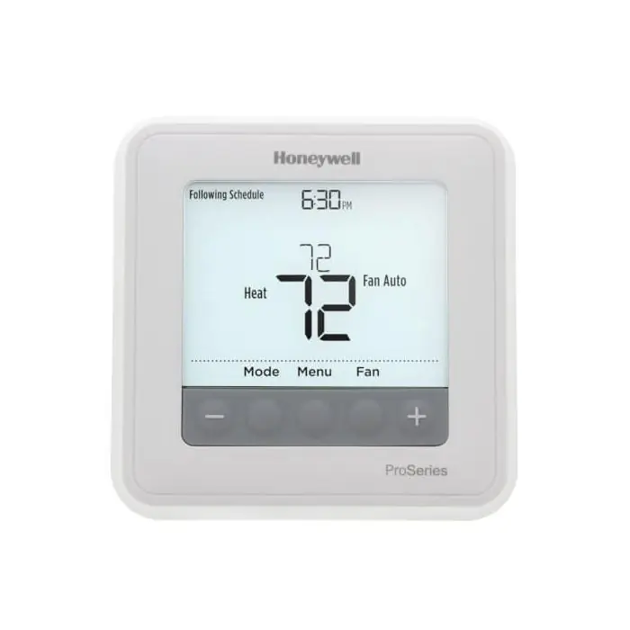 Resideo TH6320U2008 Programmable Thermostat, 7 Day, 5-1-1 Day, 5-2 Day Or Non-Programmable