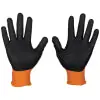 Klein Tools 60580 Knit Dipped Gloves Cut Level A1 Touchscreen Medium 2-Pair