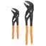 Klein Tools D53102KIT Compact Plier Wrench Set 2PC