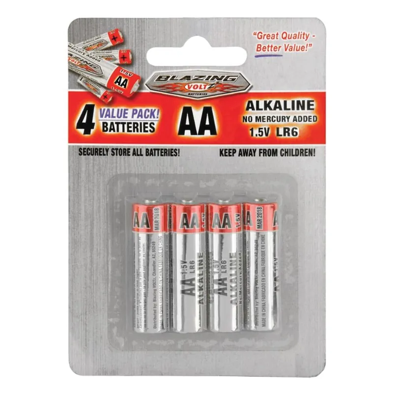 Rheem BV900253 Alkaline Battery AA 1.5 V Nominal