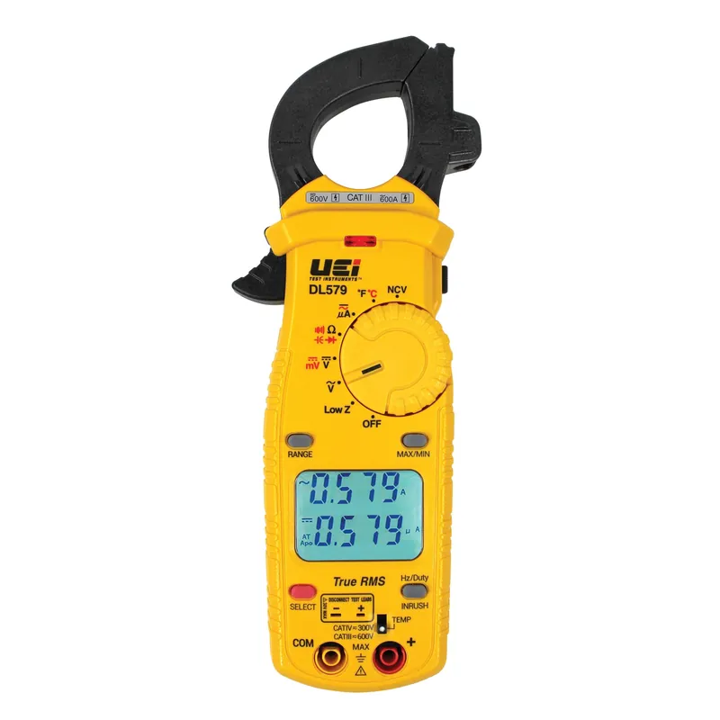 UEI DL579 TEST INSTRUMENTS TRMS Clamp Meter 750/1000 V 600 A