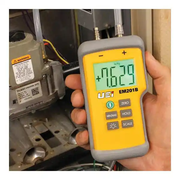 UEI EM201SPKIT Static Pressure Dual Port Manometer Kit