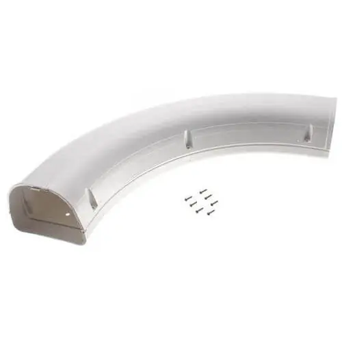Rectorseal LKS-92-W 3 1/2 IN Fortress 90 Sweep Ell White