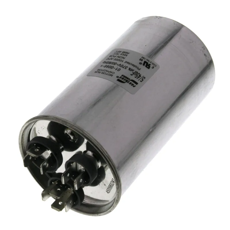 Nordyne 01-0085 45/5MFD 370V Rnd Run Capacitor
