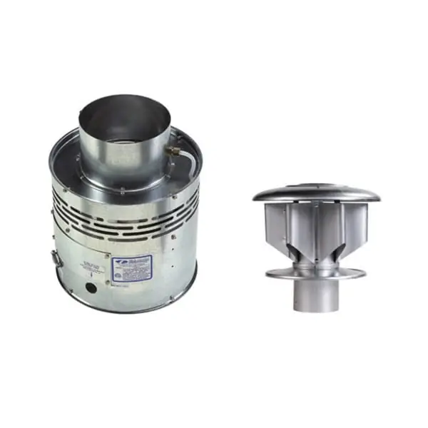 Fieldpiece CAS-7SK Commercial Fan In A Drum For Gas Or Oil 840000 - 1800000 BTU & 6-12 GPH Includes 12 inches Star-Kap 462663