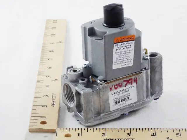 Teledyne Controls V0079400 Vr8305m4611 24v Natural Gas Valve