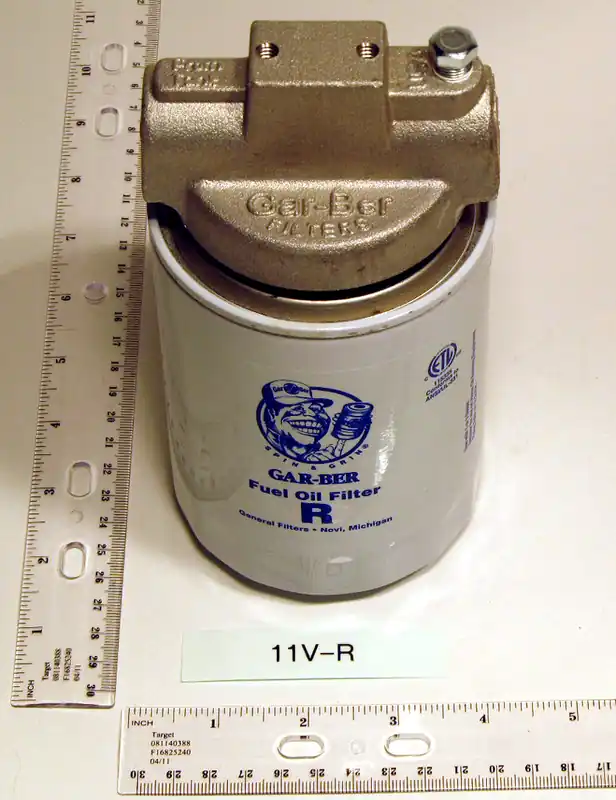 Garber 11V-R Spin-On Fuel Oil Filter 45 GPH