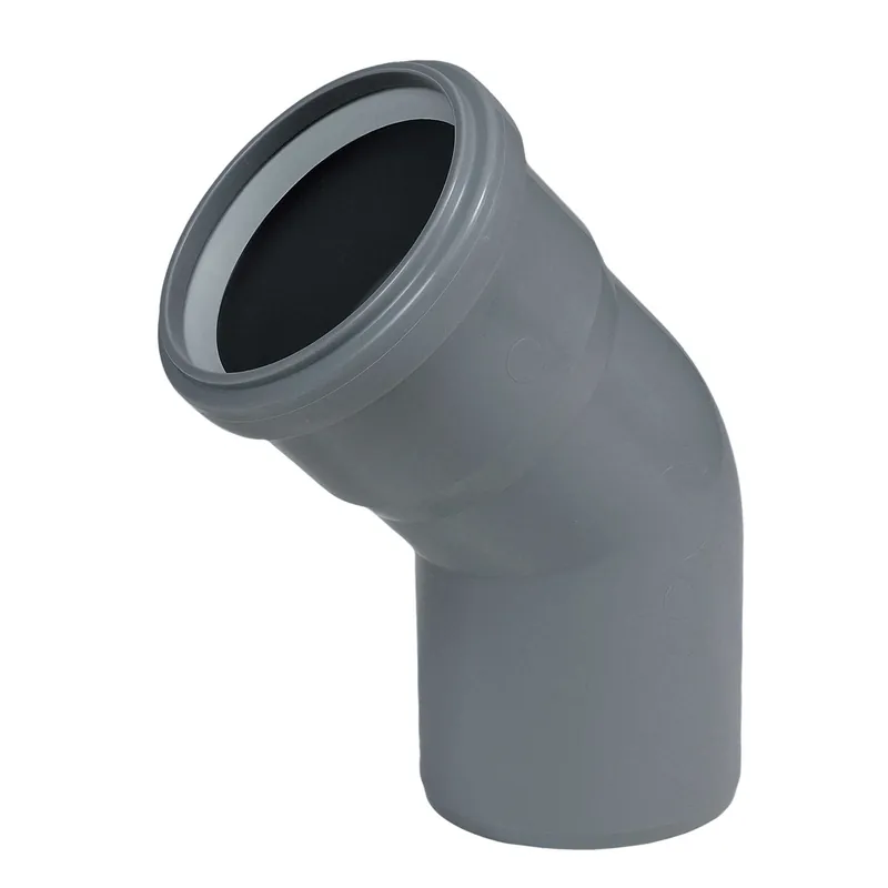 Centrotherm Eco Systems ISELL0345UV InnoFlue® Single-Wall 45 Degree Elbow 3 inches