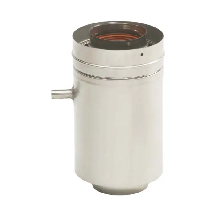 Selkirk SC03DRN Saf-T Vent SC Conical Vertical/Horizontal In-Line Connector 3-5 inches