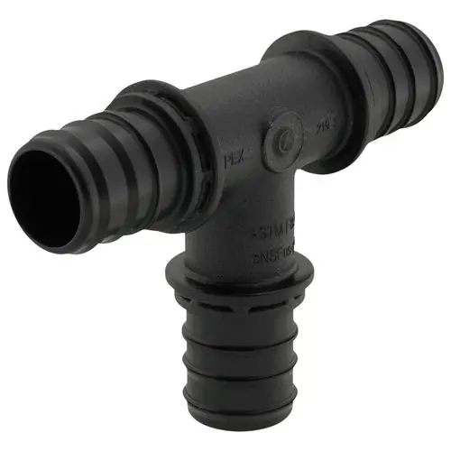 Rehau 104835 1/2 inches Poly EVERLOC+ Tee