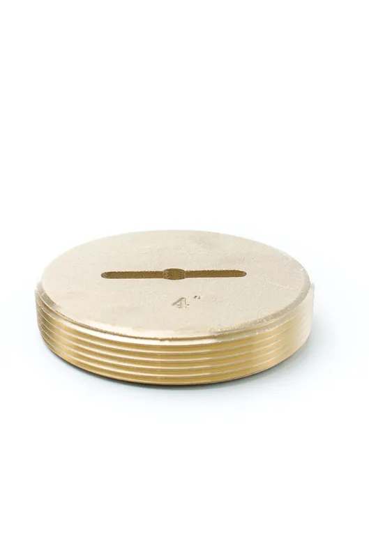 Pasco 1869-NT 4 inches upc br.co plug, sltd not tap thro