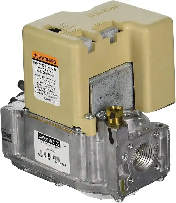 Honeywell Residential SV9501M8129 24v 1/2 inches X 1/2 inches Smart Valve Gas Valve W/ignition Control Includes Lp Kit Fast Open
