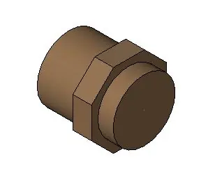 Copper Fitting E030500 Male Adapter 1-1/2 Copper DWV