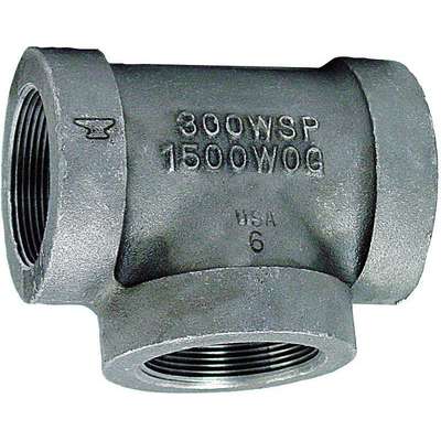 Anvil 310517008 2 inches Black Malleable Iron Straight Tee