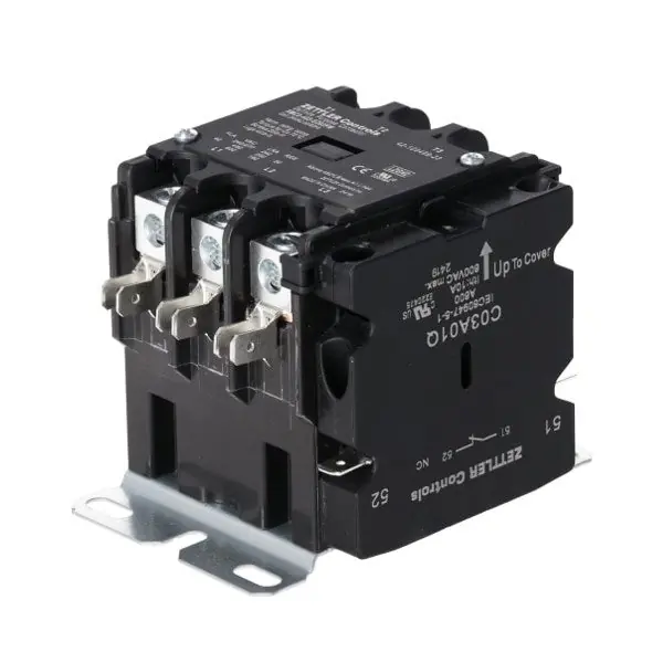 Rheem 42-109499-28K Contactor - 30a 3 Pole (24v coil) w/Auxilary Contacts Replacement 42-102664-14