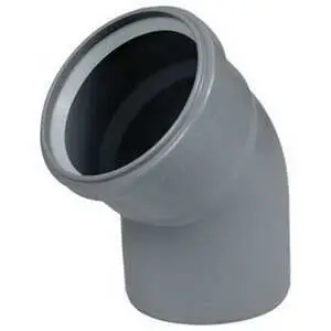 Centrotherm Eco Systems ISEL0445 InnoFlue® Single-Wall 45 Degree Elbow 4 inches