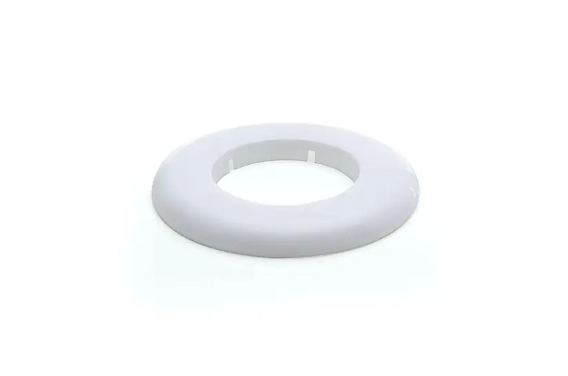 Pasco 2858-W Floor and Ceiling Plate 1 inches IPS Thread Plastic