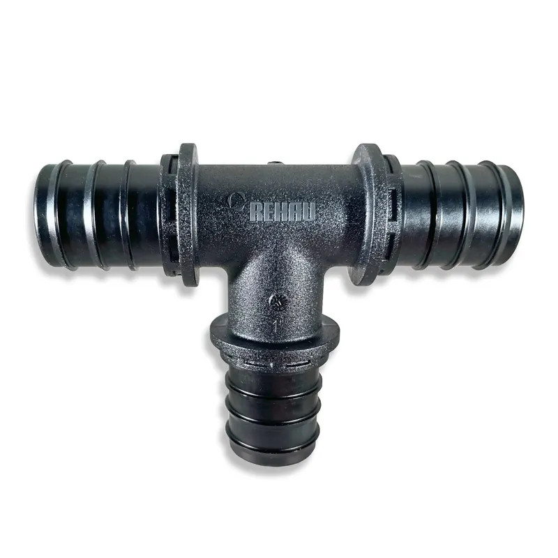 Rehau 104836 3/4 inches Poly EVERLOC+ Tee