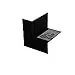 Pasco 3002 Pre-Fab Corners Return Dam Corner (6 in x 5-1/2 in)