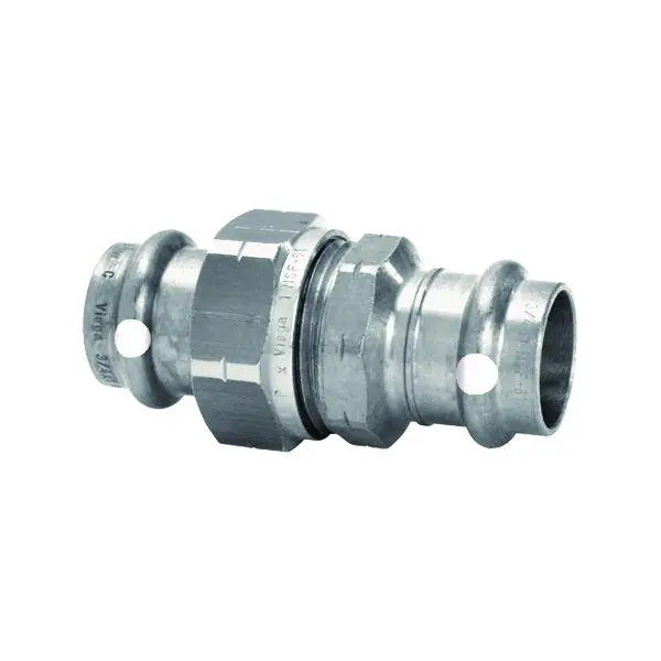 Pps 86027 ProPress Pipe Union, 1-1/2 in, Press, 304 Stainless Steel