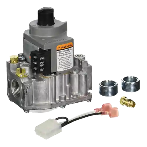 Honeywell Residential VR8345H4555 24 Vac Dual Direct Ignition/Intermittent Pilot Gas Valve with 3/4 inches X 3/4 inches Inlet/Outlet Slow Opening