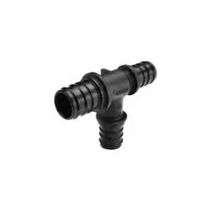 Rehau 104853 1-1/4 inches x 1 x 1 inches Everloc+ Polymer Tee PEHB000170