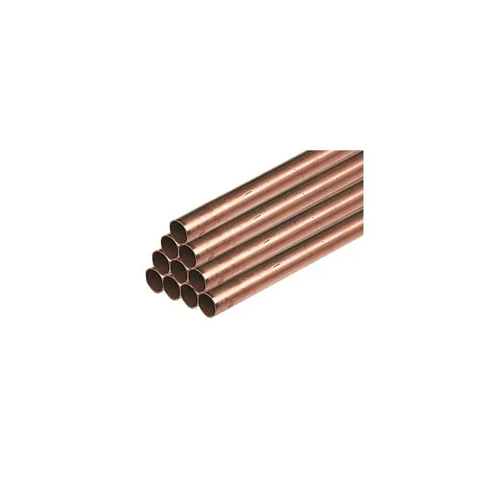 Wwc Approved 12758 Straight Copper Tube, L Hard, 4 inch, 20 feet