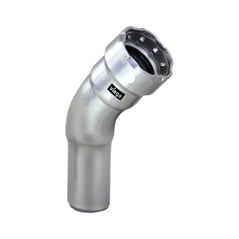 Pps 95095 MegaPress 45 deg Street Elbow, 1-1/2 in, Fitting x Press REPLACEMENT MPN