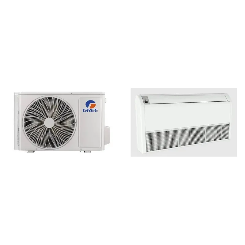 GREE Single-Zone VIR24HP230V1R-32AO+FLR24HP230V1R-32AH - 24K BTU Heat Pump System - R-32