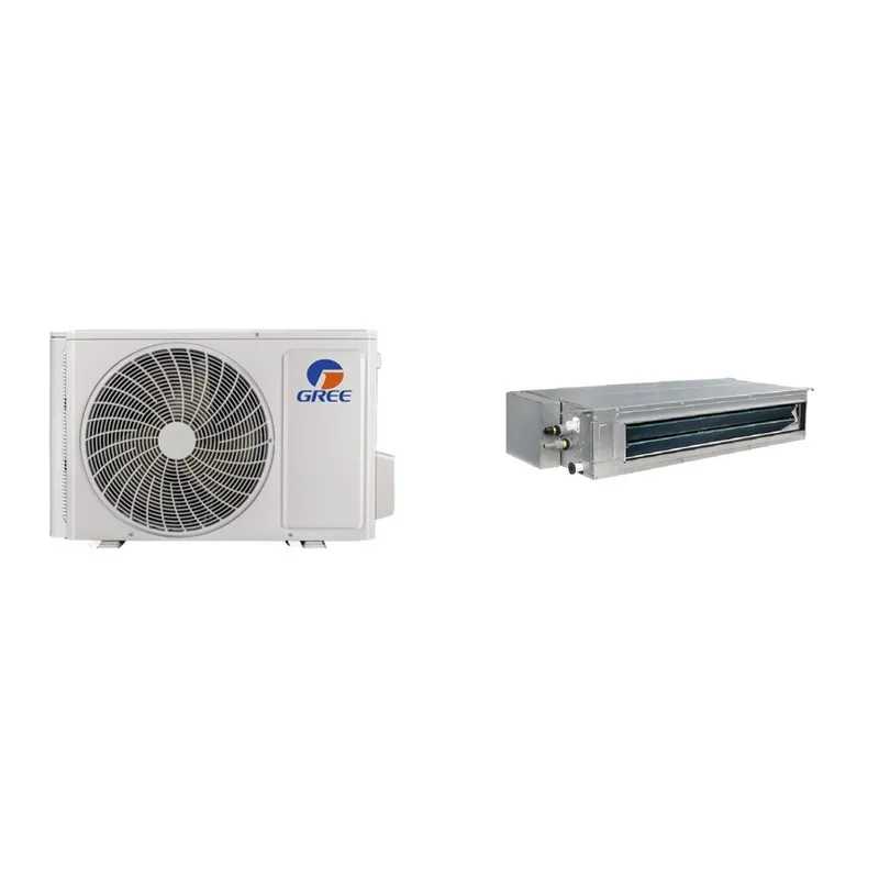GREE Single-Zone VIR24HP230V1R-32AO+DUC24HP230V1R-32AH - 24K BTU Heat Pump System - R-32