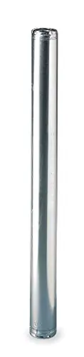 Amerivent 4E5 Pipe Section, 4 inches Dia., 5 ft. L