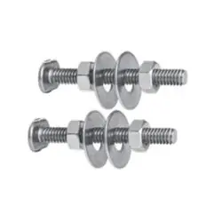 Pasco 28-SS Closet Bolt Set 1/4 x 2-1/4 in
