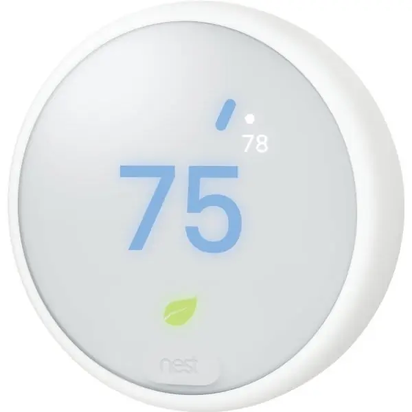 Stock Market T4001ES Nest Thermostat E - White - 1 Heat/1 Cool
