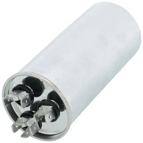 Lennox 19J28 40+5 MFD 440VAC Round Dual Run Capacitor