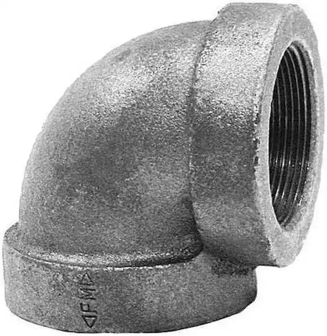 Anvil 0300014206 fig 352 90 deg reducing pipe elbow 2x1-1/2 inches