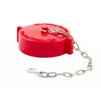 Fire Protection Prod 07-280-00 2 1/2 inches pls cap w/chain abs nst