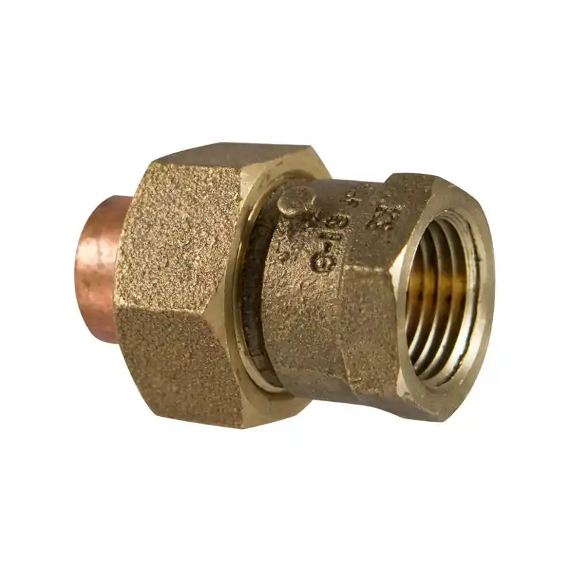 Copper Fitting B25895L Union 1-1/4 C X FIP Low Lead