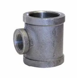 Anvil 0811046010 Fig 3105R Pipe Reducing Tee, 1-1/2x1-1/2x1/2 inches, FNPT, 150 lb