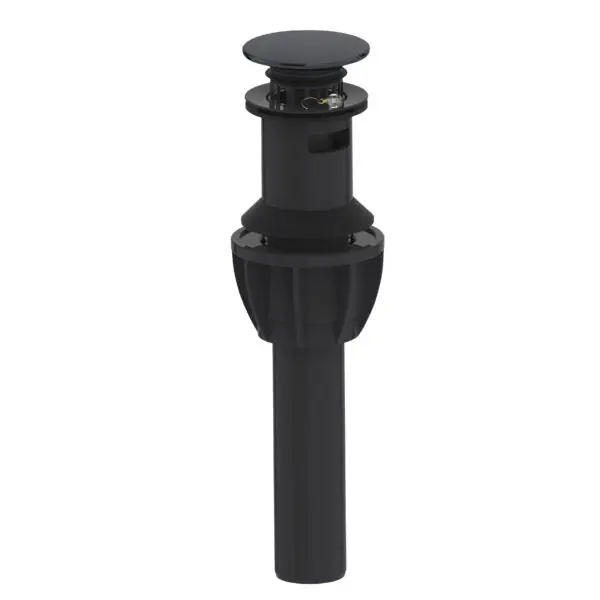 Compass Manufacturing 892-8300 Easy Clean Push Style Pop-Up Drain with Drain Safeguard