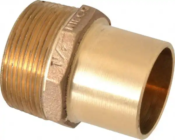 Copper Fitting B034700 Male Adapter 1-1/2 FTGXMIP